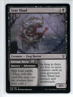 GRAY SLAAD Battle for Baldur's Gate #129 CLB(NM+)(MTG) - Image 1