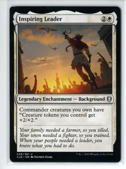 INSPIRING LEADER Battle for Baldur's Gate #28 CLB(NM+)(MTG) - Image 1