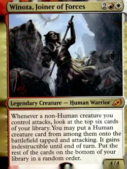 Ikoria: Lair of Behemoths #216 Winota, Joiner of Forces - Image 1