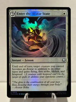 Enter the Avatar State 18 U Avatar: The Last Airbender FOIL NM MTG - Image 1