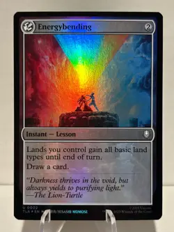 Energybending 2 U Avatar: The Last Airbender FOIL NM MTG - Image 1