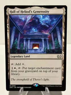 Hall of Heliod's Generosity 283 R Commander: Duskmourn: House of Horror NM MTG - Image 1