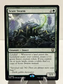 Scute Swarm 245 R Commander: Modern Horizons 3 NM MTG - Image 1