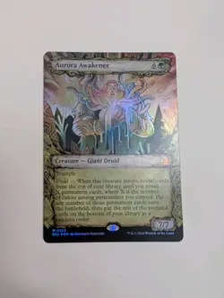 MTG - Aurora Awakener (Showcase Foil) - Lorwyn Eclipsed NM/M Condition - Image 1