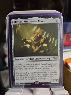 Marvin, Murderous Mimic Duskmourn: House of Horror Regular - Image 1