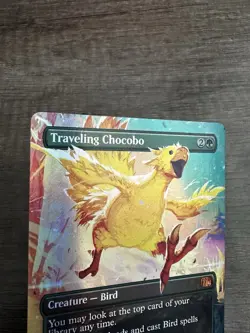 Traveling Chocobo (Borderless) Final Fantasy Foil - Image 2