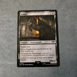 Magic: The Gathering Nazgul Creature Black Uncommon #0335 LotR MTG - Image 1