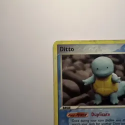 Pokemon Delta Species Ditto (64 - Squirtle) (C) #64 Fair- - Image 2