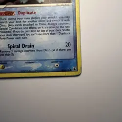 Pokemon Delta Species Ditto (64 - Squirtle) (C) #64 Fair- - Image 4