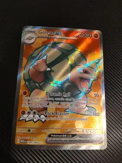 Golem ex 189/165 - Pokemon TCG Scarlet & Violet 151 - Ultra Rare NM/M - Image 1