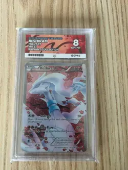 Reshiram Full Art RC22 LEGENDARY TREASURES Carte Pokemon ul Rare Holo Radiant 8 - Image 1