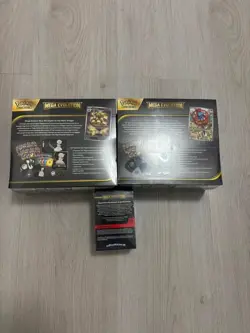 Pokemon TCG: Mega Evolution Lucario ETB + Gardevoir ETB + Mega Evolution Booster - Image 3