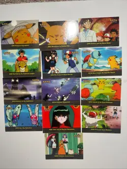 Pokemon Topps Tv Animations Cards - Image 3