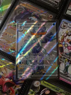 POKEMON QUAQUAVAL EX PROMO BLACK STAR ITA FRESH PACK 084 - Image 1