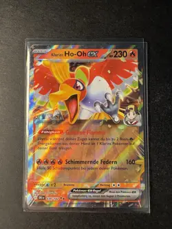 Pokemon Karte Klarins Ho-Oh EX 039/182 Ewige Rivalen Near Mint Deutsch - Image 1