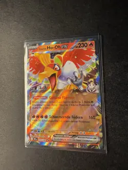 Pokemon Karte Klarins Ho-Oh EX 039/182 Ewige Rivalen Near Mint Deutsch - Image 2