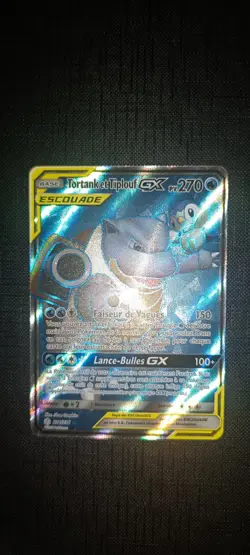 Carte Pokemon Tortank et tiplouf gx 214/236 Eclipse Cosmique FR - Image 1