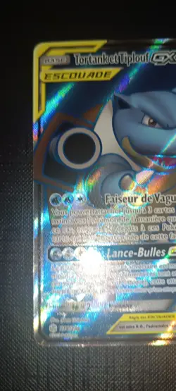Carte Pokemon Tortank et tiplouf gx 214/236 Eclipse Cosmique FR - Image 3