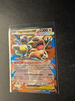 Pokemon Karte: Mega-Kangama EX 104/132 Mega Entwicklungen Near Mint Deutsch DR - Image 2