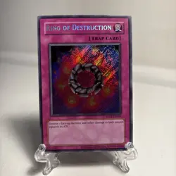 Yugioh - Ring of Destruction RP02-EN066 Secret Rare MINT/NM -Exact Card Pictured - Image 1