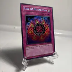 Yugioh - Ring of Destruction RP02-EN066 Secret Rare MINT/NM -Exact Card Pictured - Image 2
