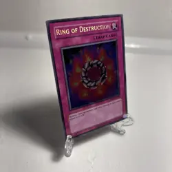 Yugioh - Ring of Destruction RP02-EN066 Secret Rare MINT/NM -Exact Card Pictured - Image 3