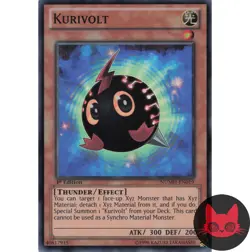 Yugioh Kurivolt NUMH-EN019 Super Rare 1st Edition NM - Image 1