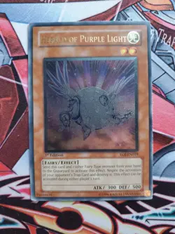 Herald Of Purple Light EOJ-EN019 Yugioh Ultimate Rare 1st Edition LP - Image 1