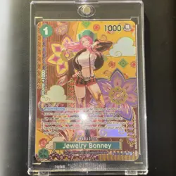 One Piece CCG Jewelry Bonney SP NM 10 - Image 1