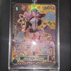One Piece CCG Jewelry Bonney SP NM 10 - Image 4