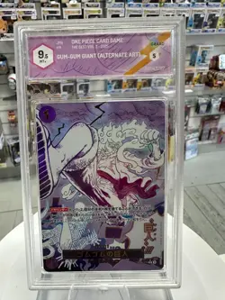 Gum-gum Giant 078 Alternate Art One Piece Japanese GRAAD 9,5 PRB02 - Image 1
