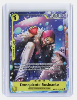 Donquixote Rosinante One Piece TCG TR OP-12-108 Trearure Rare Foil Holo - Image 1