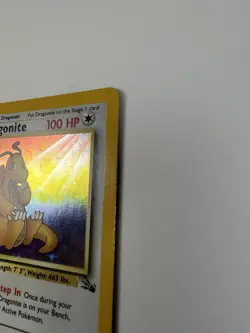 Pokemon TCG Dragonite Fossil Holo Unlimited Rare Card 4/62 1999 WOTC Vintage - Image 4