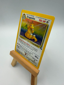 Pokemon TCG Dragonite Fossil Holo Unlimited Rare Card 4/62 1999 Vintage LP-NM - Image 5