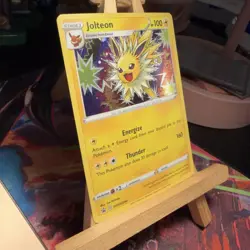 Jolteon SWSH094 SWIRL Sword & Shield Black Star Promo Holo Pokemon TCG MINT - Image 2