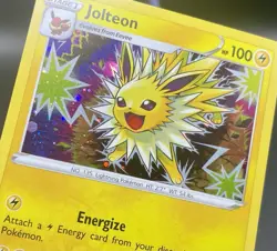 Jolteon SWSH094 Sword & Shield Cosmos Holo Black Star Promo Pokemon TCG NM/M - Image 3