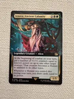 Jenova, Ancient Calamity (Extended Art) R0493 - FINAL FANTASY (FIN) MTG NM - Image 1
