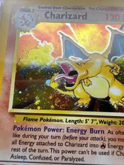 2000 Pokemon Charizard Holo Base Set 2 Holo PSA 7 NM #4 - Image 2