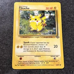 1999 Pokemon Card - Pikachu 60/64 Jungle Set Red Cheeks - M/NM - Image 1