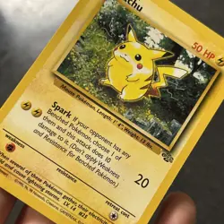 1999 Pokemon Card - Pikachu 60/64 Jungle Set Red Cheeks - M/NM - Image 3