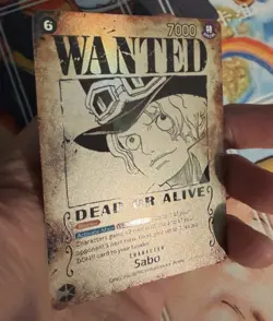 one piece card game Op13-120 Sabo Wanted Eng - Image 2