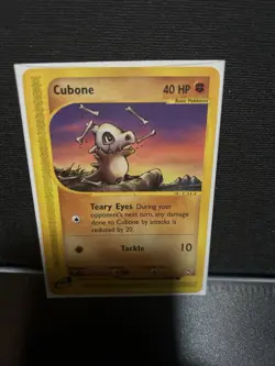 Cubone Aquapolis Regular Card 072/147 LP Condition Pokemon TCG - Image 3