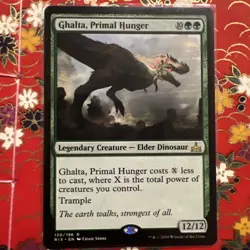 Ghalta, Primal Hunger Rivals of Ixalan Card, Regular MTG - Image 1