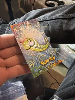 2000 TOPPS Pokemon #10 Caterpie Stage 1 Die Cut Embossed card EV 1 of 12, Rare - Image 5