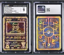 ANCIENT MEW Holo Rare Movie Promo Pokemon Card CGC 9 MINT - Image 1