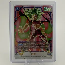 Kefla FB08-034 Alternate Art Saiyan's Pride Dragon Ball English Card Fusion Worl - Image 1