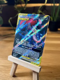 Greninja & Zoroark GX Tag Team 200/214 Full Art Holo Unbroken Bonds Pokemon Card - Image 2