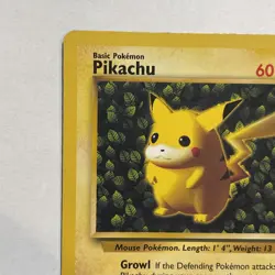 Pokemon Pikachu TCG #1 Wizards Black Star Promos, Regular Rare Card - Image 3