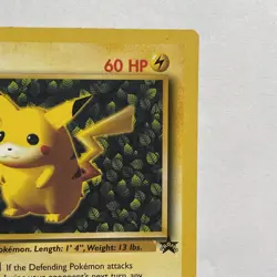 Pokemon Pikachu TCG #1 Wizards Black Star Promos, Regular Rare Card - Image 4