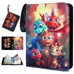 POKEMON beginner-size 3 ring Binder 400 Pocket Card Holder - Image 1